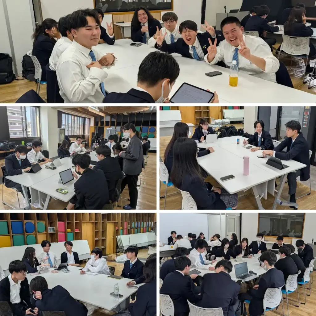 高校の授業の様子・探求授業